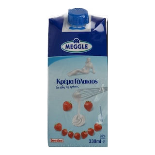 MEGGLE | ΚΡΕΜΑ ΓΑΛΑΚΤΟΣ UHT 35 % ΛΙΠΑΡΑ 330 ML