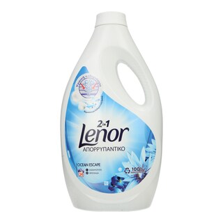 LENOR | Υγρό Απορρυπαντικό Ρούχων Ocean Escape 34 Μεζούρες