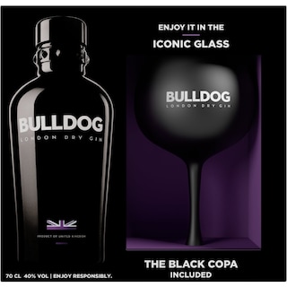 BULLDOG | Τζιν London Dry Gin Giftpack 700ml