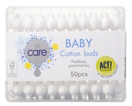 CARE | Μπατονέτες Παιδικές 50 Τεμάχια