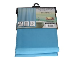 ΙΟΝΙΟΝ | ΚΟΥΡΤΙΝΑ ΜΠΑΝΙΟΥ ΥΦΑΣΜΑΤΙΝΗ ΜΟΝΟΧΡΩΜΗ 180 X 180 CM 1 ΤΕΜ