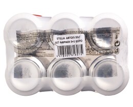 STELLA ARTOIS | Μπύρα Κουτί 6x330ml 5+1 Δώρο