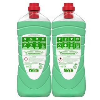 AJAX | Υγρό Καθαρισμού Ultra Λεμόνι 1.5lt 1+1 Δώρο