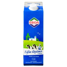 ΕΒΟΛ | Fresh Milk Whole 3.5% Fat 1lt