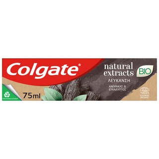 COLGATE | Οδοντόκρεμα Naturals Charcoal 75ml