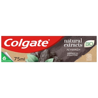 COLGATE | Οδοντόκρεμα Naturals Charcoal 75ml