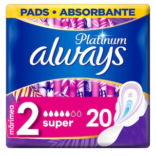 ALWAYS | ALWAYS ULT.PLATINUM LONG TRIO 20P