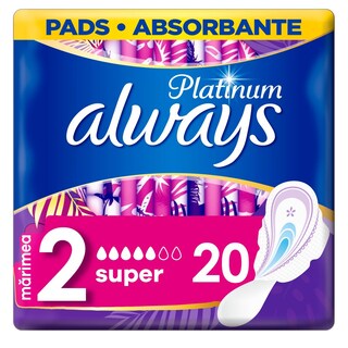 ALWAYS | ALWAYS ULT.PLATINUM LONG TRIO 20P
