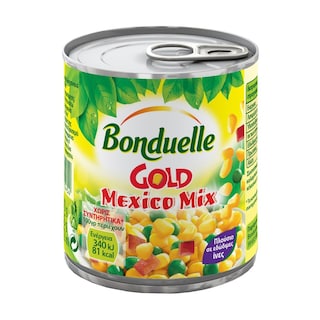 BONDUELLE | Μείγμα Λαχανικών Gold Mexico Mix 170g
