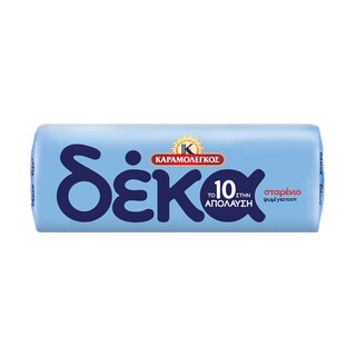 ΚΑΡΑΜΟΛΕΓΚΟΣ | ΔΕΚΑ | ΑΡΤΟΣΚΕΥΑΣΜΑ ΣΤΑΡΕΝΙΟ ΣΕ ΦΕΤΕΣ 550 GR