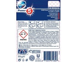 KLINEX | Καθαριστικό Τουαλέτας WC Block Power 5 Ροζ Μανώλια 55gr
