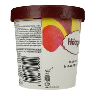 HAAGEN DAZS | MANGO RASBERRY  400GR