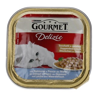 GOURMET | ΓΑΤΟΤΡΟΦΗ ΣΟΛΟΜΟΣ ΨΑΡΙΑ ΣΕ ΖΕΛΕ ΓΑΡΙΔΑΣ 100 GR