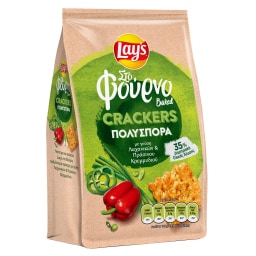 Crackers Πολύσπορα με Γεύση Λαχανικών 80g