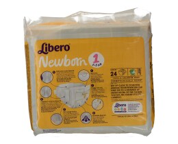 LIBERO | ΠΑΝΕΣ ΜΩΡΟΥ NEWBORN 2 - 5 KGR No 1 24 ΤΕΜ