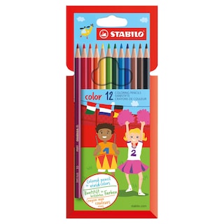 STABILO | Ξυλομπογιές Χρωματιστές Μεγάλες 1 Τεμάχιο