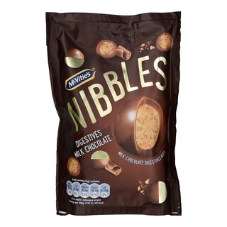 MC VITIES | Μπουκιές Digestive Nibbles Σοκολάτα Γάλακτος 120g