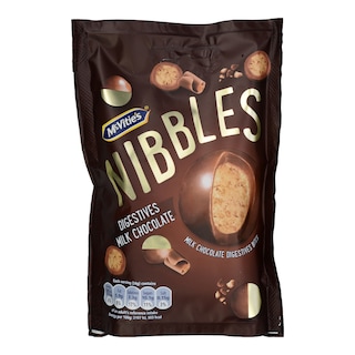 MC VITIES | Μπουκιές Digestive Nibbles Σοκολάτα Γάλακτος 120g