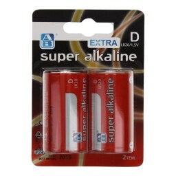 ΑΒ | Μπαταρίες Αλκαλικές Super D 2 Τεμάχια