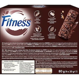 FITNESS | Μπάρες Δημητριακών Protein Cocoa 4x20g