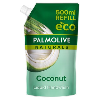 PALMOLIVE | Κρεμοσάπουνο Naturals Καρύδα Ανταλλακτικό 500ml