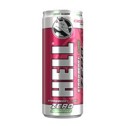 HELL | Ενεργειακό Ποτό Zero Φράουλα Κουτί 250ml