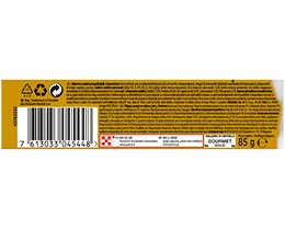 GOURMET | GOLD | ΓΑΤΟΤΡΟΦΗ GOURMET GOLD ΜΕ ΛΑΧΑΝΙΚΑ ΜΟΥΣ ΠΕΣΤΡΟΦΑ ΚΑΙ ΝΤΟΜΑΤΑ 85 GR