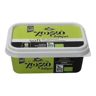 ΧΩΡΙΟ | ΜΑΡΓΑΡΙΝΗ ΣΟΦΤ ΜΕ ΕΛΑΙΟΛΑΔΟ ΒΙΟΛΟΓΙΚΟ 250 GR