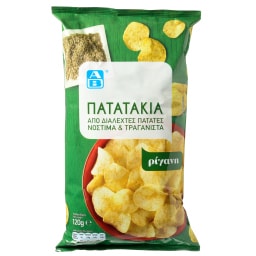 ΑΒ | ΤΣΙΠΣ ΜΕ ΡΙΓΑΝΗ 120 GR