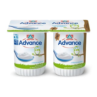 ADVANCE | Επιδόρπιο Γιαουρτιού Λευκό Παιδικό 2x150gr