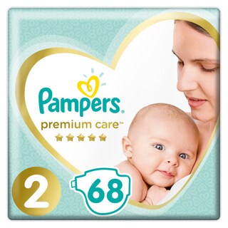 PAMPERS | Πάνες Μωρού Premium Care Νο2 4-8kg 68 Τεμάχια