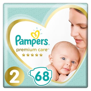 PAMPERS | Πάνες Μωρού Premium Care Νο2 4-8kg 68 Τεμάχια
