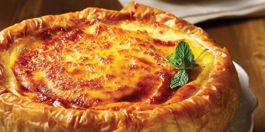 Γαλατόπιτα χωρίς φύλλο