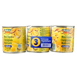 HOLCO | Μανιτάρια Κομμένα 3X115 gr