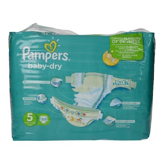 PAMPERS | BABY DRY | ΠΑΝΕΣ ΜΩΡΟΥ JUNIOR 11 - 25 KGR No 5 39 ΤΕΜ