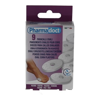 PHARMADOCT | Επιθέματα Κάλων Οβάλ 9 Τεμάχια