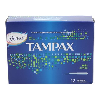 TAMPAX | Ταμπόν Compak Super Με Απλικατέρ 12 Τεμάχια