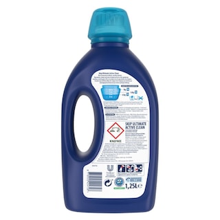SKIP | Υγρό Πλυντηρίου Ρούχων Ultimate Active Clean 25 Μεζούρες 1+1 Δώρο