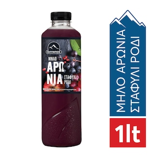ΟΛΥΜΠΟΣ | FRESH JUICE ΜΗΛΟ ΑΡΩΝΙΑ ΣΤΑΦΥΛΙ ΡΟΔΙ 1 LT