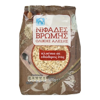 ΑΒ | Νιφάδες Βρώμης Ολικής Άλεσης 500g