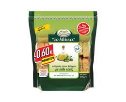 ΜΑΝΝΑ | Παξιμάδια Λαδιού τύπου Κυθήρων 500g Έκπτωση 0.60Ε