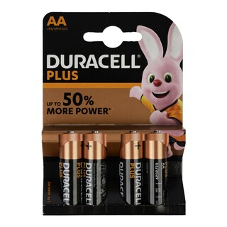 DURACELL | . PLUS ALC AA 4 ΤΕΜ