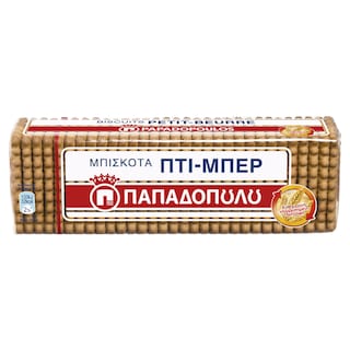 ΠΑΠΑΔΟΠΟΥΛΟΥ | ΠΤΙ ΜΠΕΡ | Μπισκότα Πτι Μπερ 225g