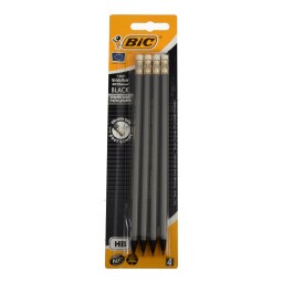 BIC | ΜΟΛΥΒΙ EVOLUTION ΜΑΥΡΟ METAL 4 TEM