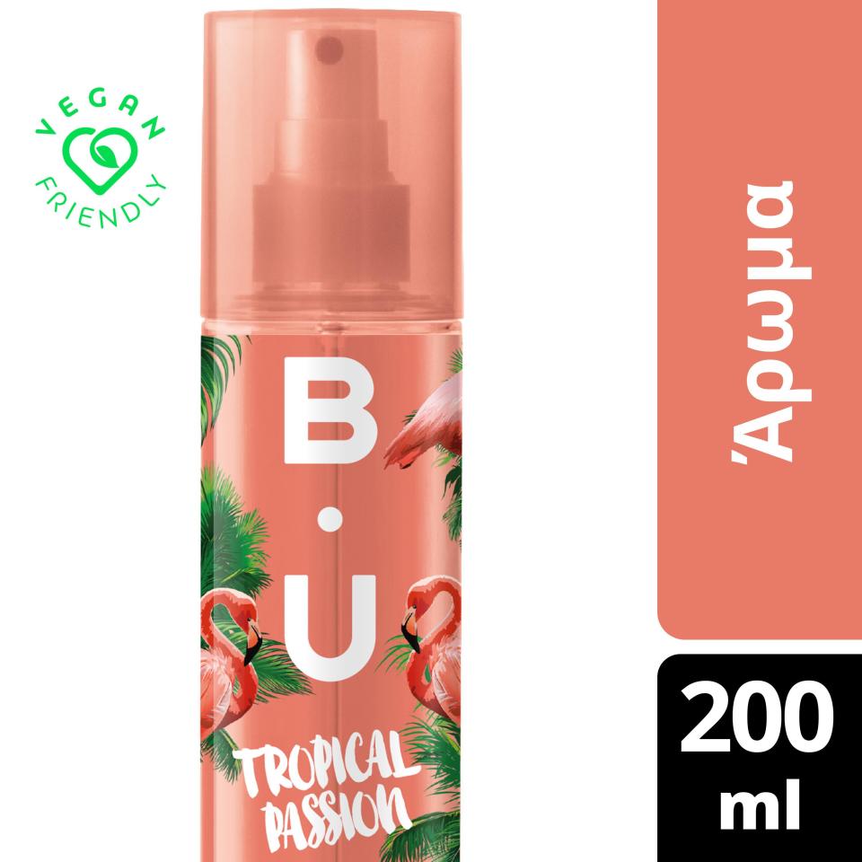 B.U. Κολώνια Body Mist Tropical Passion 200ml