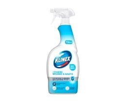 KLINEX | Spray Καθαρισμού Hygiene Μπάνιο 750ml Έκπτωση 30%