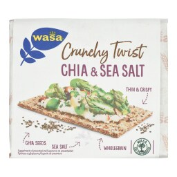 Φρυγανιές Crunchy Twist Chia & Sea Salt 245g