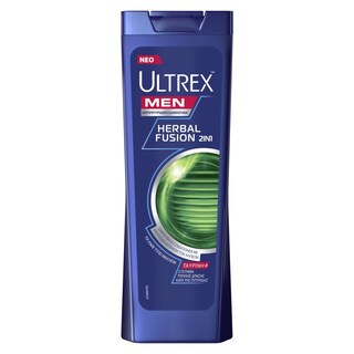 ULTREX | Σαμπουάν Herbal Fusion 2in1 Αντιπιτυριδικό 360ml
