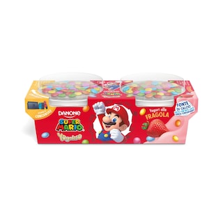 DANONE | Επιδόρπιο Γιαουρτιού Super Mario Φράουλα 2x110g