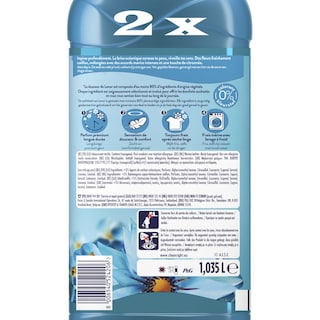 LENOR | Συμπυκνωμένο Μαλακτικό Fresh Ocean Escape 45 Μεζούρες 1+1 Δώρο